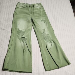 Blakeley Distressed Flare Jeans